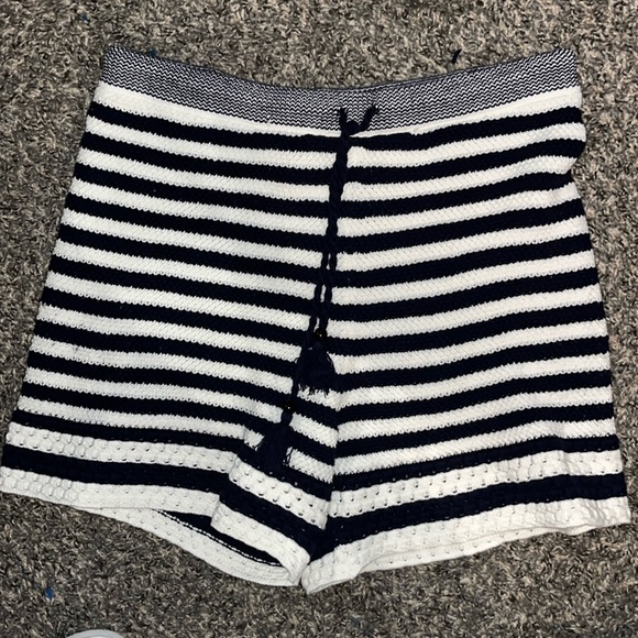 House of Harlow 1960 Navy and Cream 2 Piece Matching Nautical Set Large - Picture 1 of 6